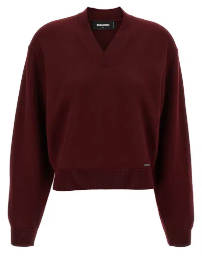 DSQUARED2 DSQUARED2 CROPPED SWEATER