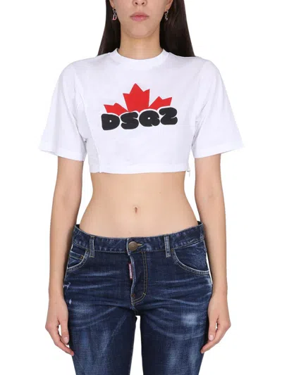 DSQUARED2 DSQUARED2 CROPPED T-SHIRT
