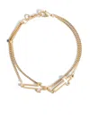 Dsquared2 Cross-charm Bracelet In Gold