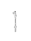 Dsquared2 Cross-charm Earring In Silver