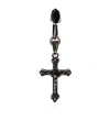 Dsquared2 Cross Earring In Black