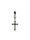 Dsquared2 Cross Earring In Black