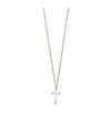 Dsquared2 Cross Necklace In Gold
