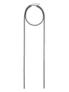 Dsquared2 Crystal-beaded Necklace In Silver