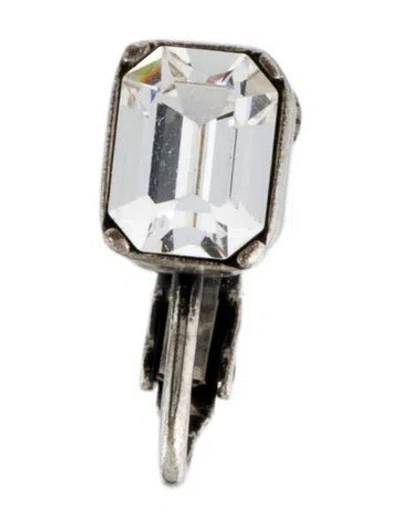Pre-owned Dsquared2 Crystal Clip-on Earring In Multi