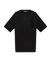 Dsquared2 Man T-shirt Black Size 42 Cotton In Black