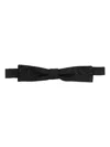 Dsquared2 Crystal-embellished Silk Bow Tie In Schwarz