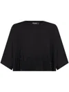Dsquared2 Crystal-embellished T-shirt In Schwarz