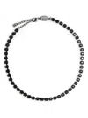 Dsquared2 Crystal Embellishment Necklace In Silver