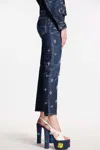 Dsquared2 Crystal Flies High-rise Jeans In Blue