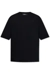 Dsquared2 Sequin-embellished Black T-shirt In Black