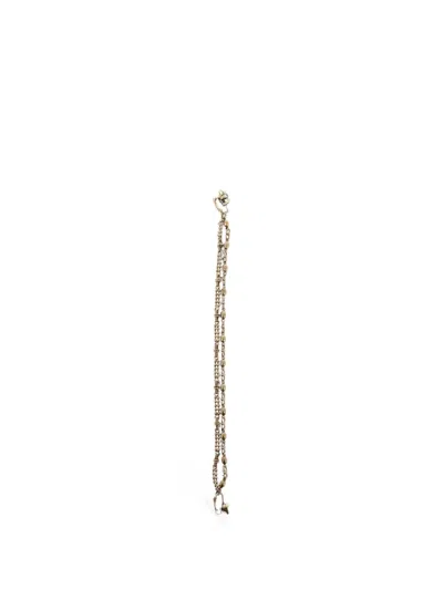 Dsquared2 Crystal Star Earring In Gold