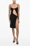 Dsquared2 Curve Cut Out Minidress With Buckle