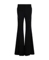 Dsquared2 Cut-out Detailed Flared Trousers In Black