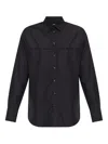 Dsquared2 Cut-out Shirt In 黑色
