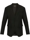 Dsquared2 Long-sleeved Suit Coat In 黑色