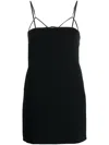 Dsquared2 Cut-out Strappy Minidress In Black
