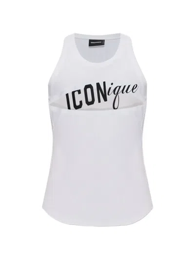 Dsquared2 Cut-out Vest In White