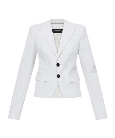 Dsquared2 Cutout Blazer In White