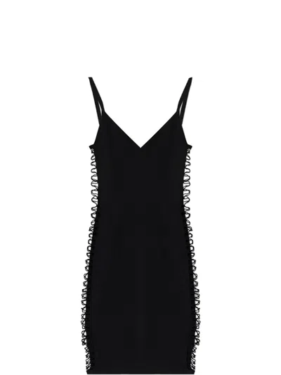 Dsquared2 Cut-out Mini Dress In Black