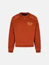 Dsquared2 'cypro' Earthenware Cotton Sweatshirt In Brown