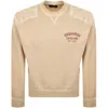Dsquared2 Cypro Sweatshirt Beige In Neutral