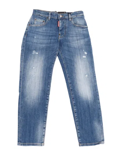 D-squared2 D Squared2 D2 P438 U Stanislav Jean Pantaloni In Blue