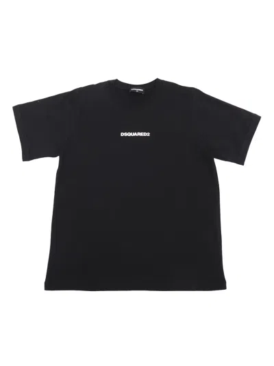 D-squared2 D Squared2 D2 T1146 U Slouch Fit Maglietta In Black