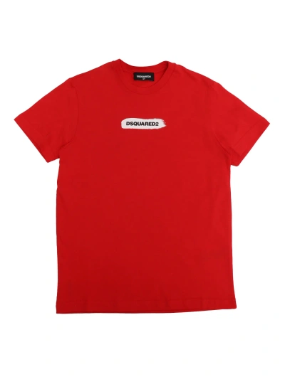 Dsquared2 Kids' D-squared2 T-shirt In Red