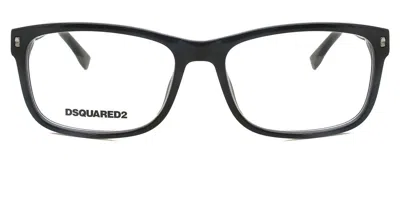 Dsquared2 D2 0009 Men's Glasses, Black, Size 56