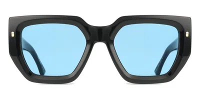 Dsquared2 D2 0031/s Etj/mt Men's Sunglasses Black Size 53