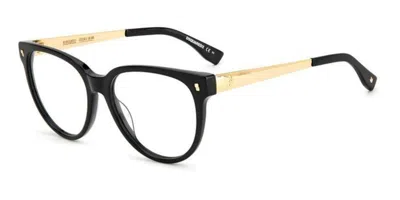 Dsquared2 D2 0042 Women's Glasses, Black, Size 53