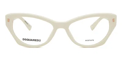 Dsquared2 D2 0043 Women's Glasses, White, Size 54