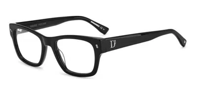 Dsquared2 D2 0044 Women's Glasses, Black, Size 51