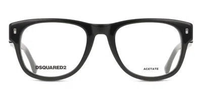 Dsquared2 D2 0048 Men's Glasses, Black, Size 51