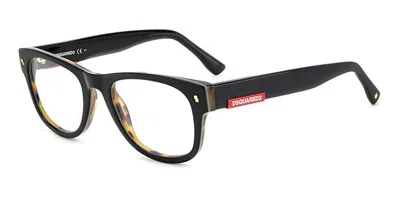 Dsquared2 D2 0048 Men's Glasses, Black, Size 51