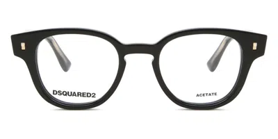 Dsquared2 D2 0057 Men's Glasses, Black, Size 46