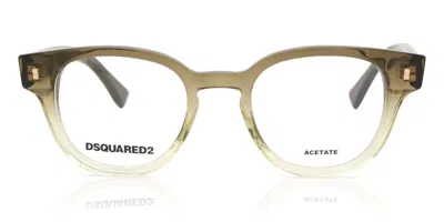 Dsquared2 D2 0057 Men's Glasses, Green, Size 46 In Gray