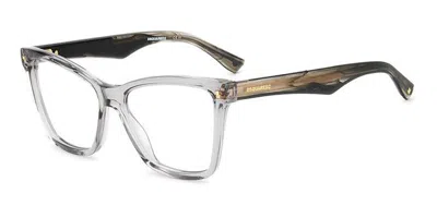 Dsquared2 D2 0059 Women's Glasses, Clear, Size 54 In Gray