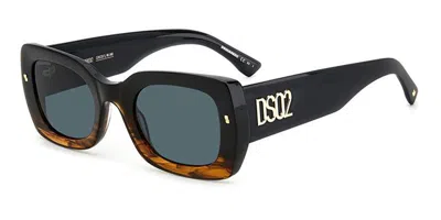 Dsquared2 D2 0061/s Ex4/ku Men's Sunglasses Brown Size 51