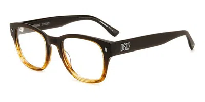 Dsquared2 D2 0065 Men's Glasses, Brown, Size 51