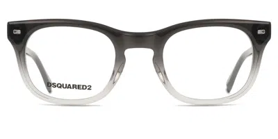 Dsquared2 D2 0078 Men's Glasses, Black, Size 48