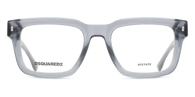 Dsquared2 D2 0090 Men's Glasses, Clear, Size 51 In Gray
