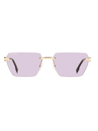 Dsquared2 D2 0102/s Sunglasses - 145mm Temple Size In Gold