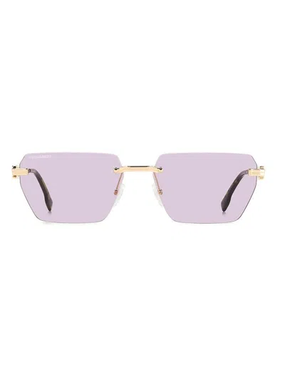 Dsquared2 Square Sunglasses In Purple