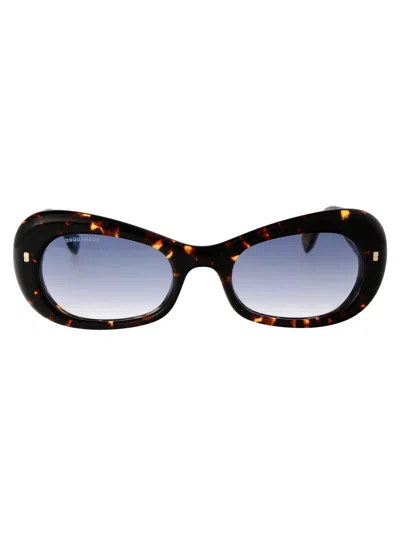 Dsquared2 D2 0110/s Sunglasses In 08608 Havana