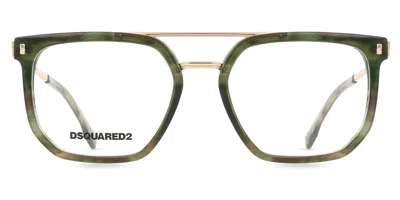 Dsquared2 D2 0112 Men's Glasses, Green, Size 54