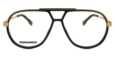 Dsquared2 D2 0113 Men's Glasses, Black, Size 58 In Multi