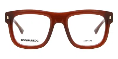 Dsquared2 D2 0114 Men's Glasses, Brown, Size 50
