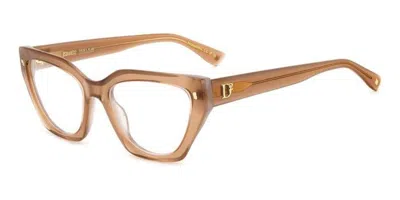 Dsquared2 D2 0117 Women's Glasses, Brown, Size 53